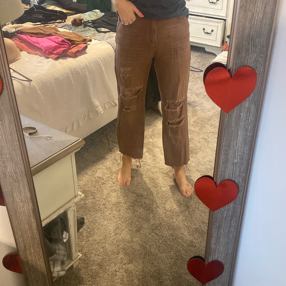 NWOT Distressed Denim